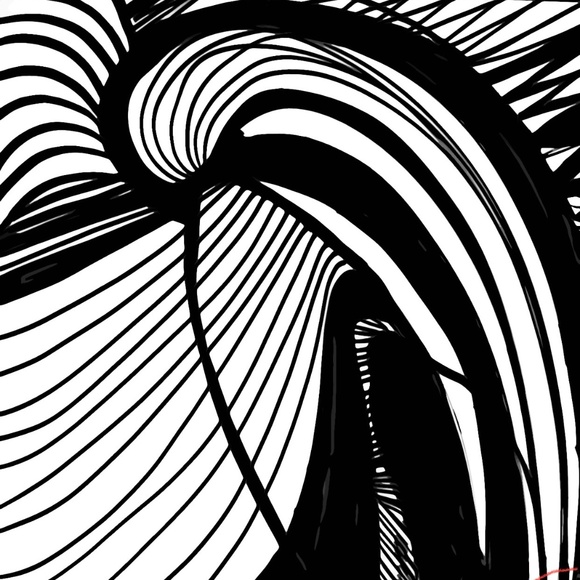 Abstract Black and White - Picture 1 of 1
